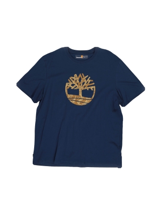 Timberland T-shirt Blauw 605479
 Maat XXL
 