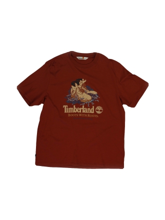 Timberland T-shirt Rood 605483
 Maat XL
 