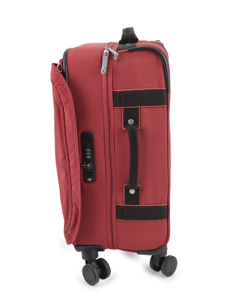 Kipling Koffer Rood 605655
 Maat Klein
 