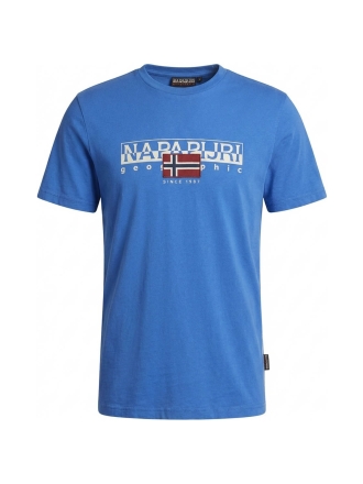Napapijri T-shirt Blauw 605950
 Maat L
 