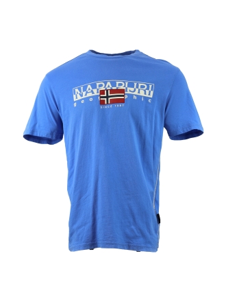 Napapijri T-shirt Blauw 605950
 Maat L
 