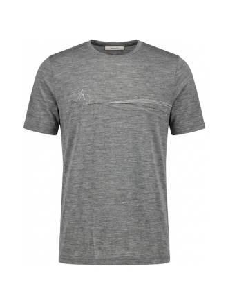 Icebreaker T-shirt Grijs 606007
 Maat L
 