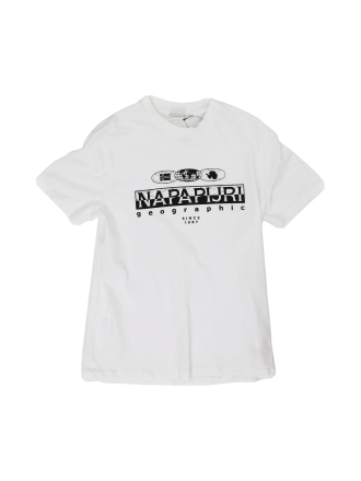 Napapijri T-shirt Wit 606155
 Maat S
 