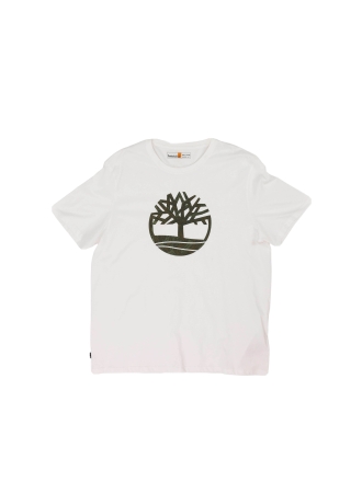Timberland T-shirt Wit 606293
 Maat XXL
 