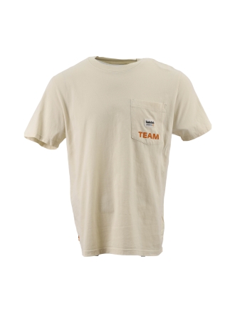 Timberland T-shirt Wit 606300
 Maat L
 