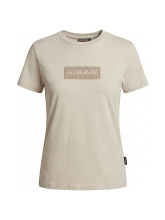 Napapijri T-shirt Beige 606354
 Maat S
 