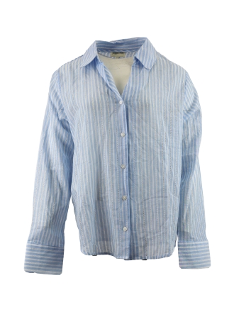 Pepperts Blouse Blauw 606914
 Maat XXL
 