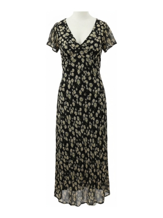 Mango Jurk Zwart 606975
 Maat XS
 