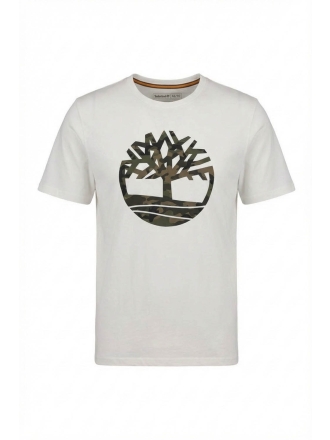 Timberland T-shirt Wit 607014
 Maat XL
 