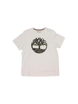 Timberland T-shirt Wit 607014
 Maat XL
 