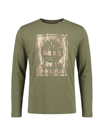 Timberland T-shirt Groen 607039
 Maat M
 