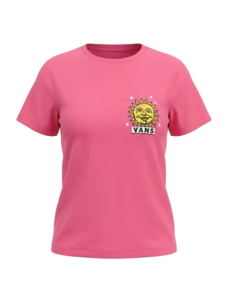 Vans T-shirt Roze 607064
 Maat S
 