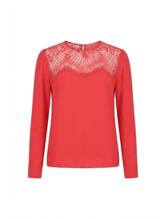 H&M Blouse Rood 607157
 Maat 48
 