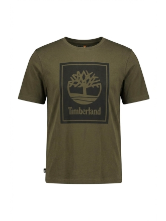 Timberland T-shirt Groen 607160
 Maat XXL
 