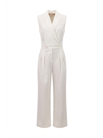 Josh V jumpsuit Wit 607348
 Maat M
 