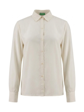 United Colors of Benetton Blouse Beige 607358
 Maat M
 