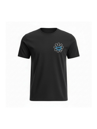 Flaneur T-shirt Zwart 607402
 Maat S
 