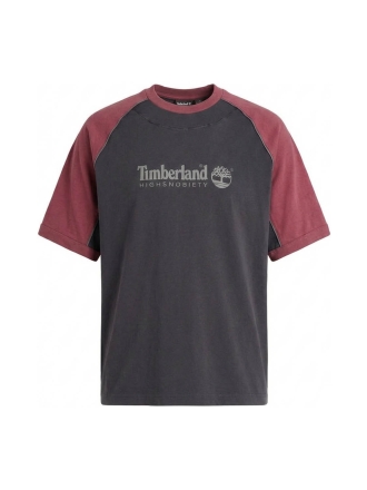 Timberland T-shirt Zwart 607522
 Maat L
 
