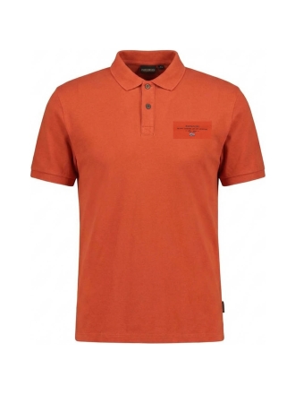 Napapijri Polo Oranje 607570
 Maat XXL
 