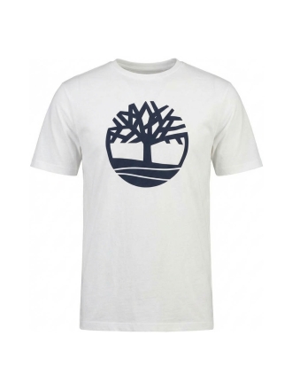 Timberland T-shirt Wit 607708
 Maat M
 