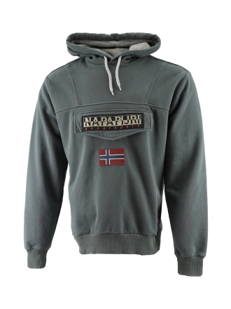 Napapijri Hoodie Groen 607765
 Maat M
 