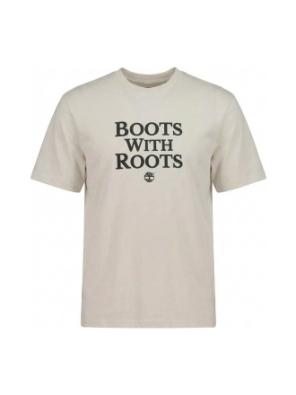 Timberland T-shirt Wit 607828
 Maat XXL
 