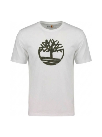 Timberland T-shirt Wit 607830
 Maat XXL
 