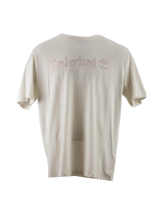 Timberland T-shirt Wit 608007
 Maat L
 