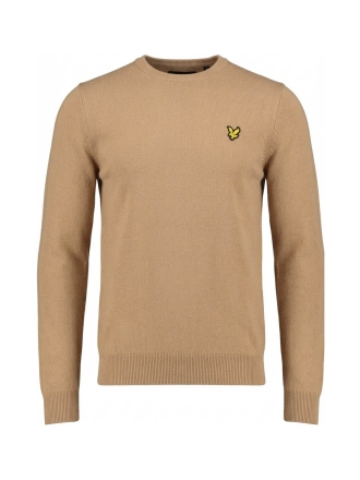 Lyle & scott Trui Beige 608237
 Maat M
 