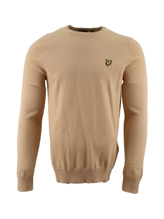 Lyle & scott Trui Beige 608237
 Maat M
 
