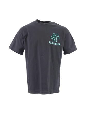 Flaneur T-shirt Zwart 608301
 Maat M
 
