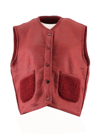 Laurent David Bodywarmer Rood 608306
Maat M