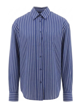 The Frankie Shop Blouse Blauw 608335
Maat S