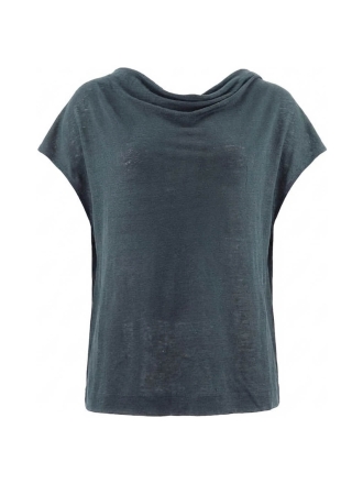 Opus T-shirt Groen 608377
 Maat 40
 