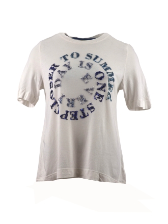 Cartoon T-shirt Wit 608384
 Maat 36
 