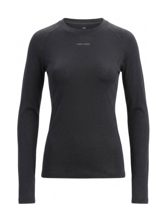 Icebreaker Top Zwart 608522
 Maat XS
 