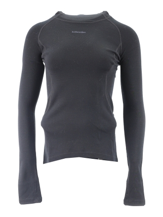 Icebreaker Top Zwart 608522
 Maat XS
 