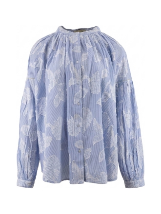 Mes Demoiselles Blouse Blauw 608623
 Maat 40
 