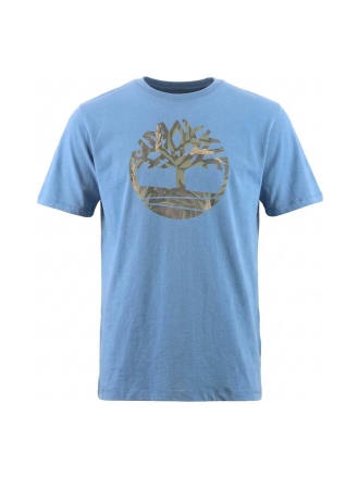 Timberland T-shirt Blauw 608714
 Maat M
 