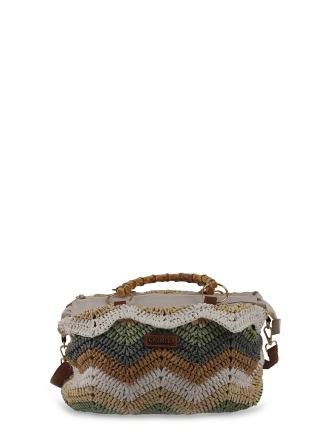 Carmela Schoudertas Bruin 608790
 Maat standaard
 