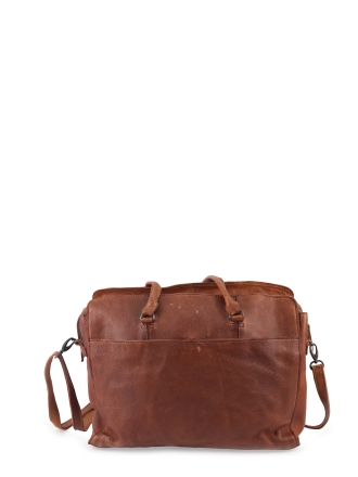 Manfield Handtas Cognac 608949
 Maat standaard
 