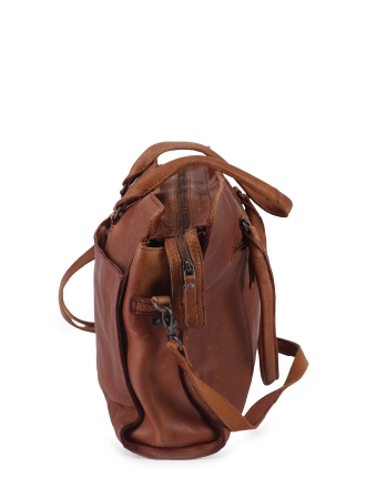 Manfield Handtas Cognac 608949
 Maat standaard
 