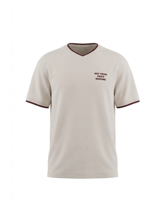 Drole De Monsieur T-shirt Wit 609000
Maat L