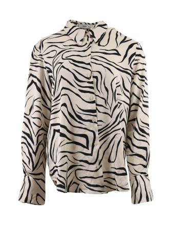 Mango Blouse Wit 609065
 Maat L
 