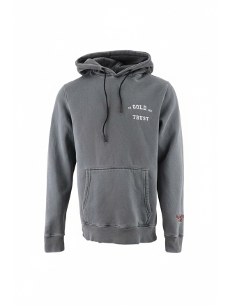 In Gold We Trust Hoodie Wit 609136
 Maat L
 