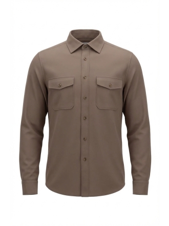 Reiss Overhemd Beige 609148
 Maat S
 