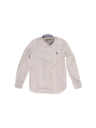H&M Overhemd Wit 609198
 Maat 134
 