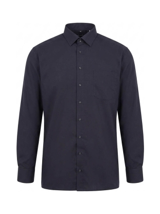 Olymp Overhemd Zwart 609341
 Maat 45
 