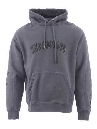 The Kooples Hoodie Zwart 609350
 Maat XL
 