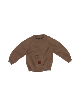 Donsje Amsterdam Trui Bruin 609379
 Maat 68
 